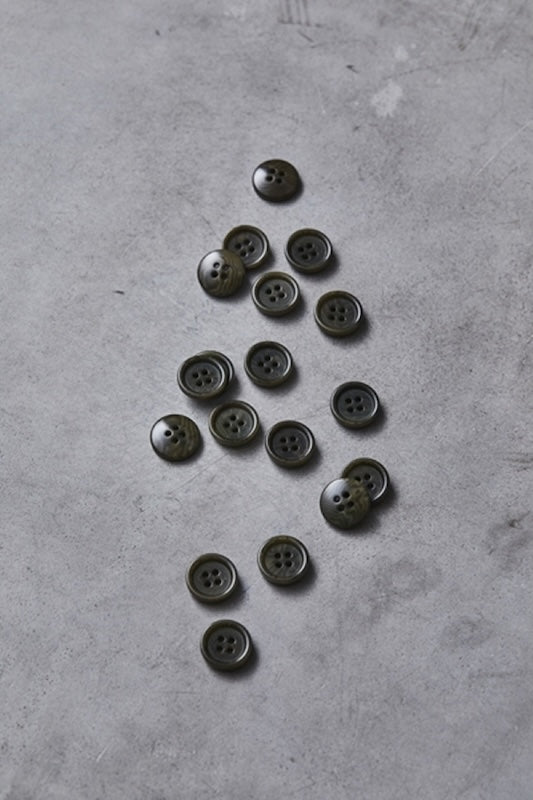Meet Milk - 15mm Dish Corozo Button - Various Colors