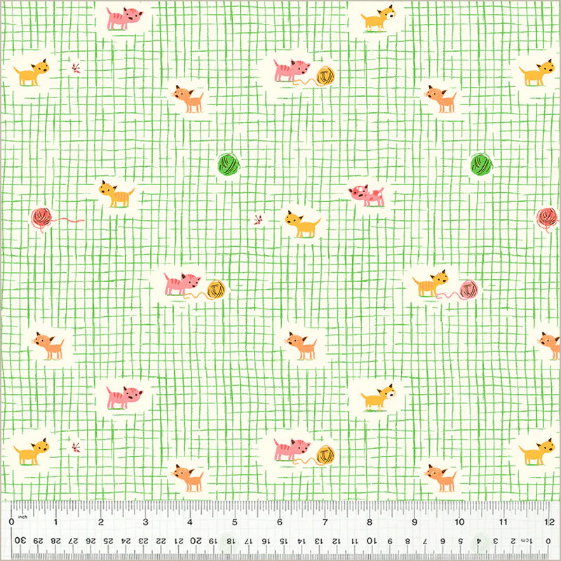 Windham - Heather Ross Favorites - Kitten Plaid