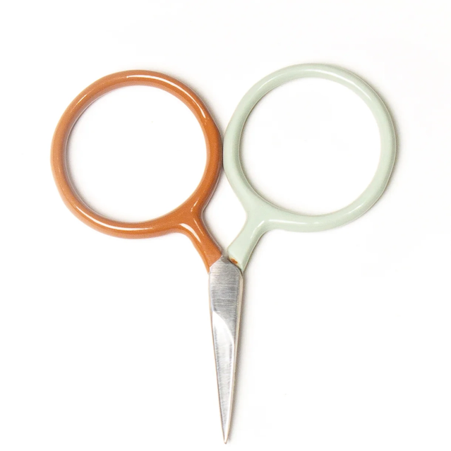 Degen - Two Tone Circle Mini Scissors - Various Colors
