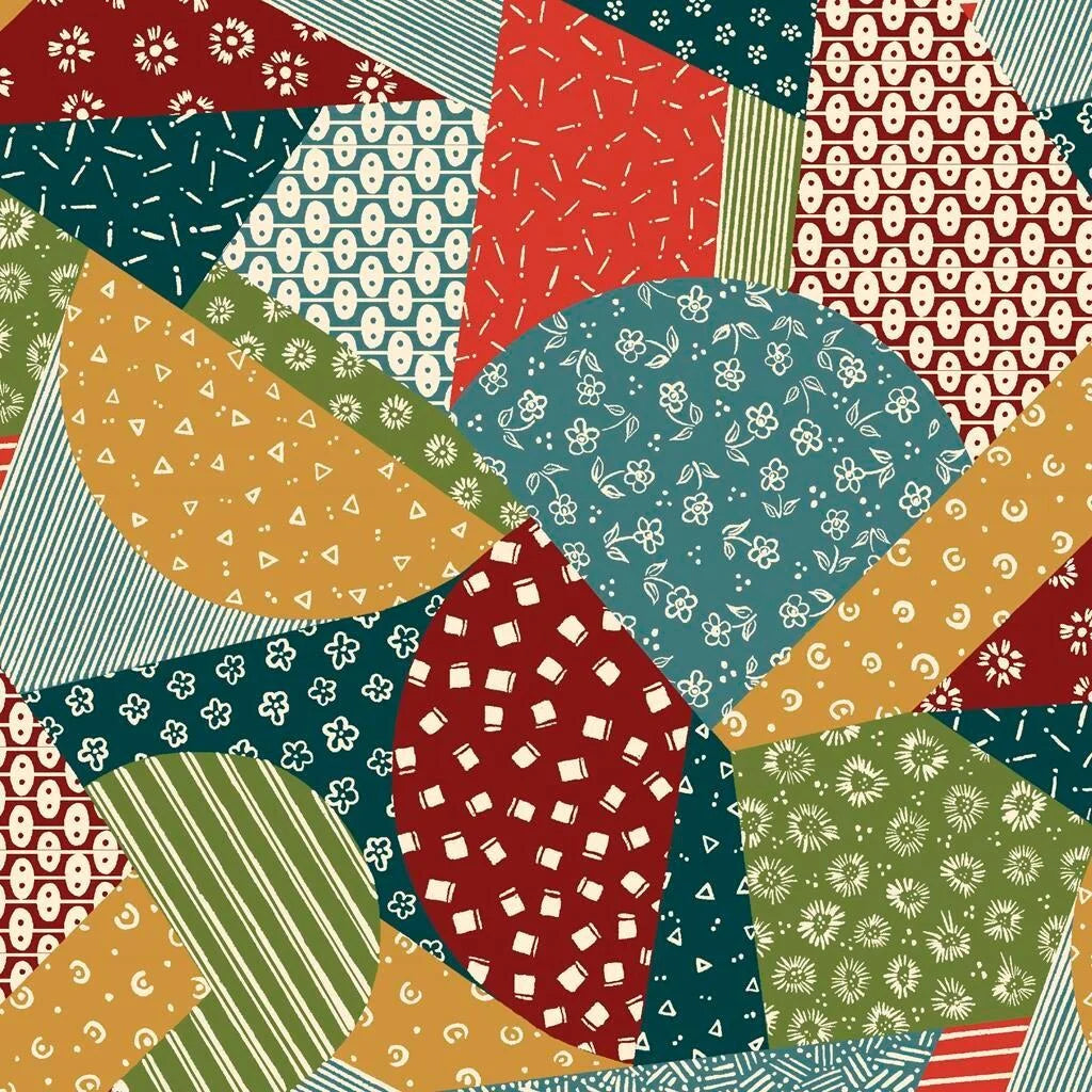 RIley Blake - Liberty - Arthur's Garden - Collection 2 - Patchwork Joy