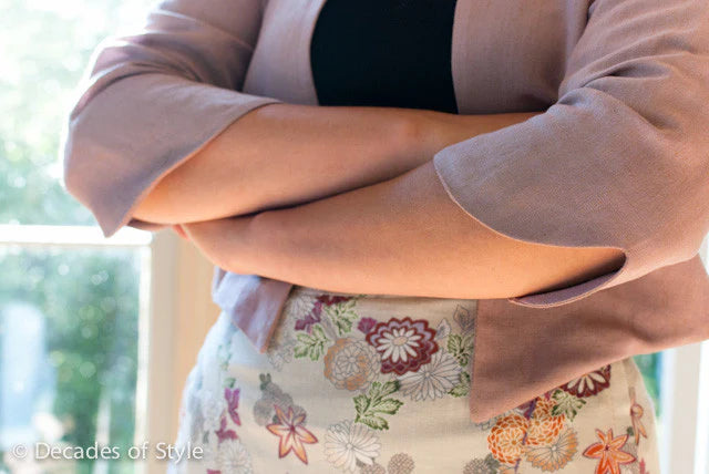Decades of Style - #3006 1930s Lily Jacket - PDF and Printed Pattern