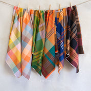 Fableism - Yarn-Dyed Woven Cotton - Lumiere - Happy Checkers - Sailor