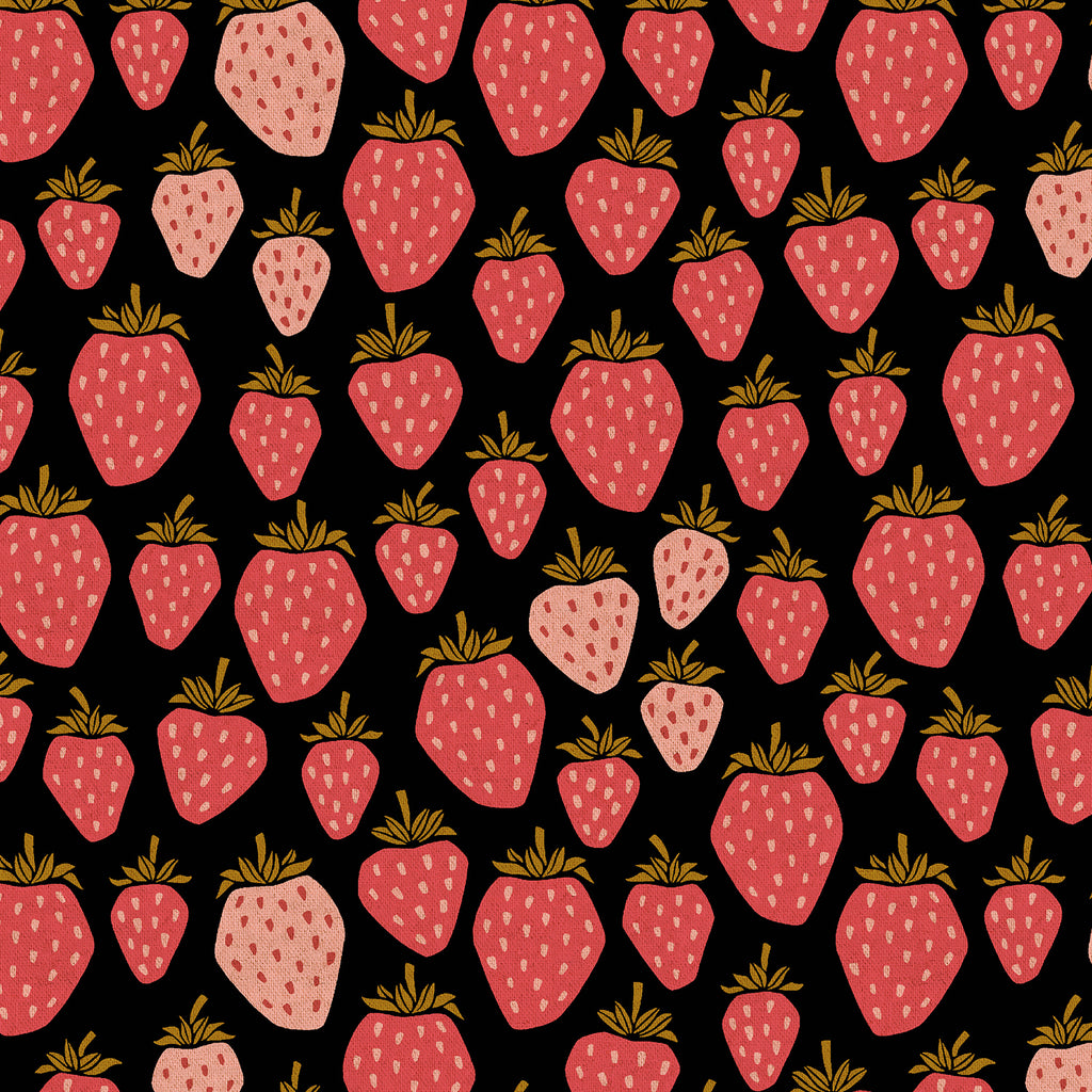 Cotton + Steel - Canvas - Under The Apple Tree - Queen of Berries - After Midnight