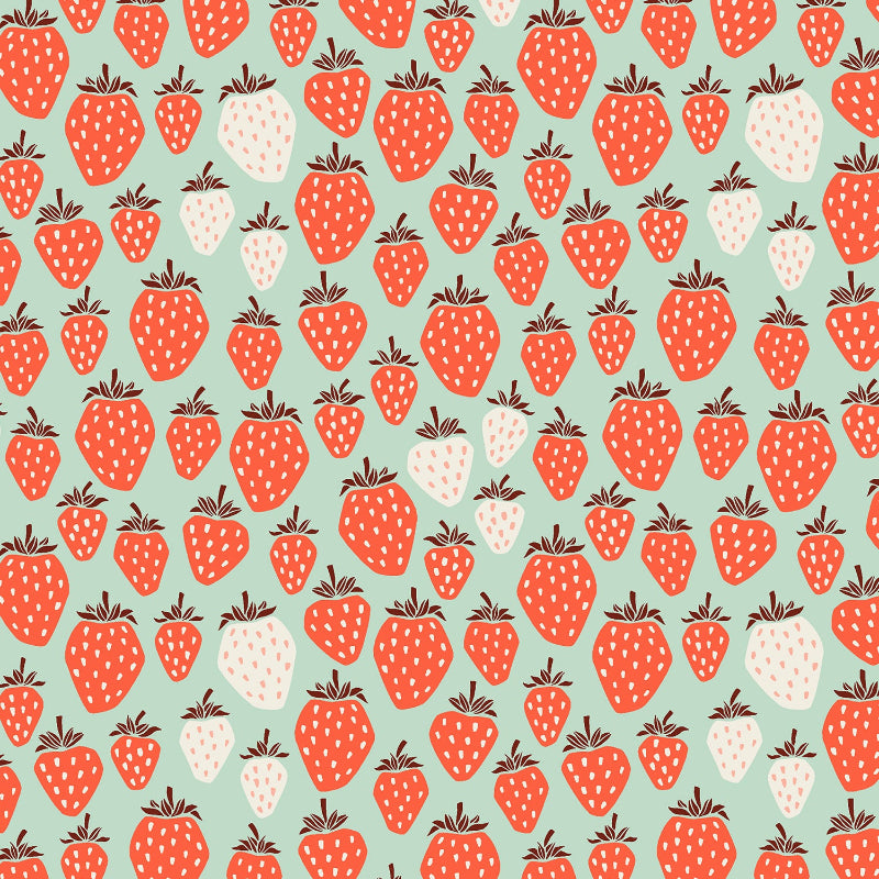 Cotton + Steel - Under The Apple Tree - Queen of Berries - Summer's Day