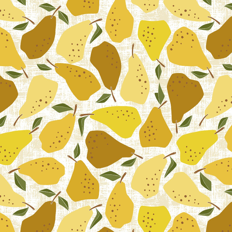 Cotton + Steel - Under The Apple Tree - Quince - Yellow