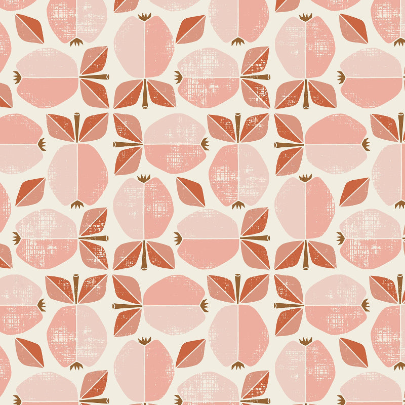 Cotton + Steel - Under The Apple Tree - Apple - Candy Apple Red