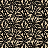 SALE-Cotton + Steel - Canvas - Rising Sun - Palm Tree - Black Uncleached Canvas