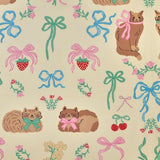 Fabric Godmother - Cotton Lawn - Martha Bow - Butter Yellow