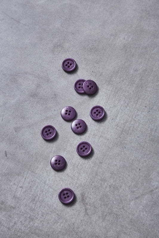 Meet Milk - 15mm Dish Corozo Button - Various Colors