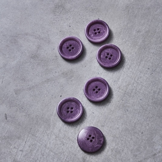 Meet Milk - 25mm Dish Corozo Button - Various Colors
