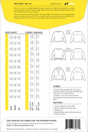 Closet Core - Mile End Sweatshirt - Size 0-20