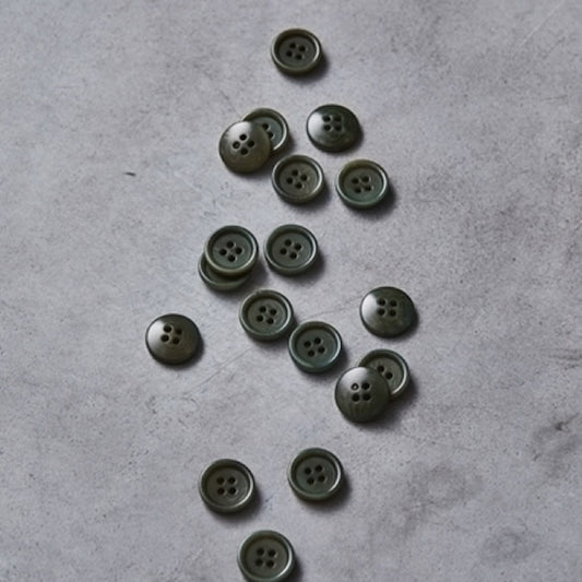 Meet Milk - 15mm Dish Corozo Button - Various Colors
