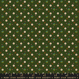 Ruby Star Society - 1 800 Calico - Bandana - Mossy