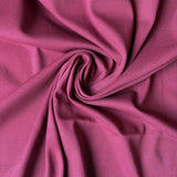 Birch Fabrics - Solid Interlock Knit - Mulberry