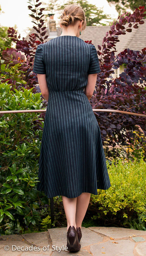 Decades of Style - #4007 1940s New England Dress - PDF and Printed Pattern