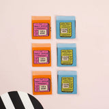 Matchy Matchy Sewing Club - Newspaper Square Woven Labels
