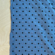 Kokka - Salt-shrunk Cotton Lawn - Blue Dot