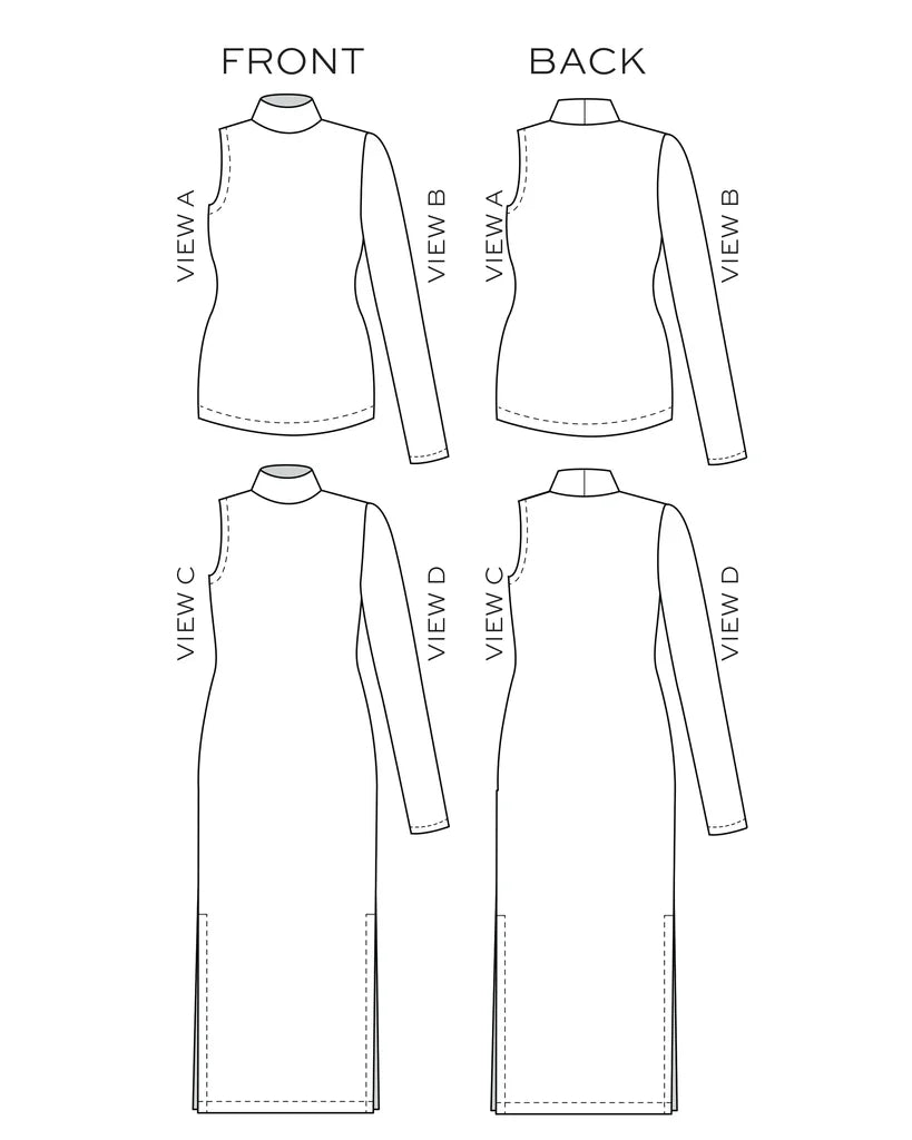 True Bias - Nikko Top & Dress