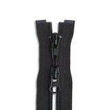 YKK #5 - Nylon Coil Two-Way Jacket Zipper - 30" - Various Colors