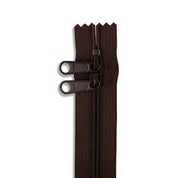 YKK #4.5 Coil Double-Zip Bag Zipper - 18" - Various Colors