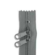 YKK #4.5 Coil Double-Zip Bag Zipper - 18" - Various Colors