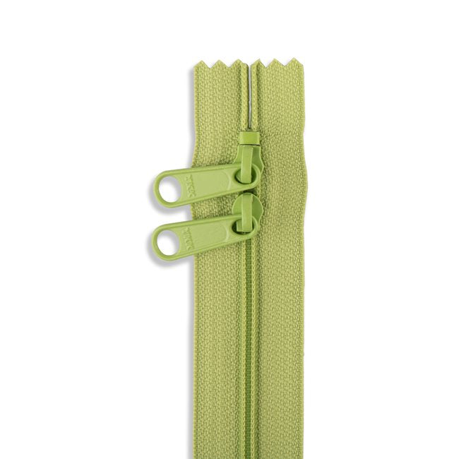 YKK #4.5 Coil Double-Zip Bag Zipper - 18" - Various Colors