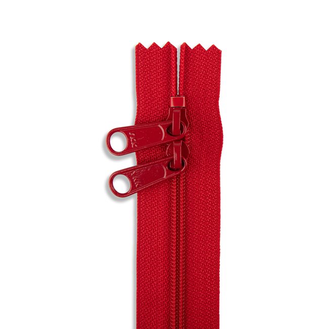 YKK #4.5 Coil Double-Zip Bag Zipper - 18" - Various Colors
