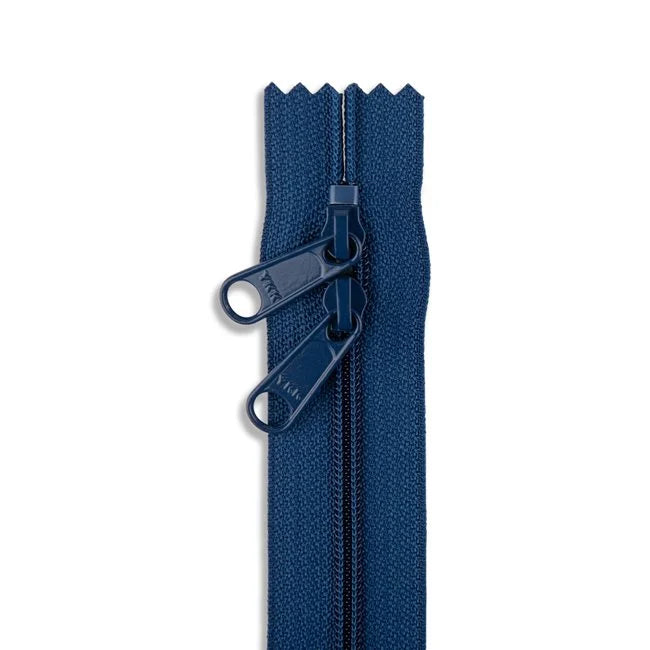 YKK #4.5 Coil Double-Zip Bag Zipper - 18" - Various Colors