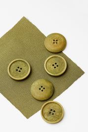 Mind the Maker - Corozo Buttons - 28mm - Four Hole - Various Colors