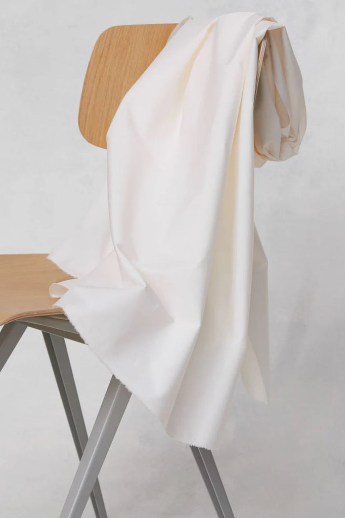 Mind the Maker - Organic Cotton Poplin - Pure White