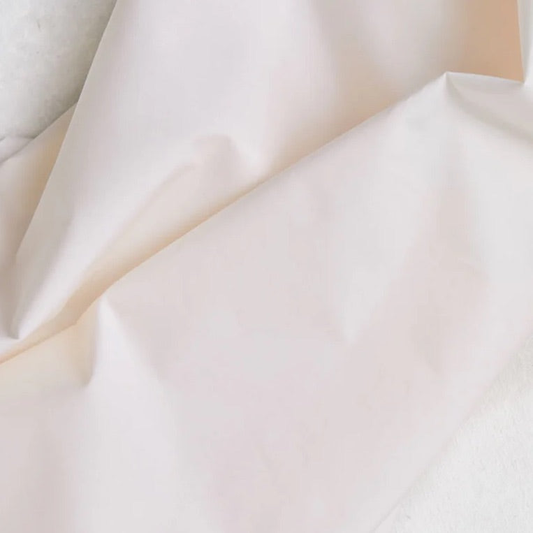 Mind the Maker - Organic Cotton Poplin - Pure White