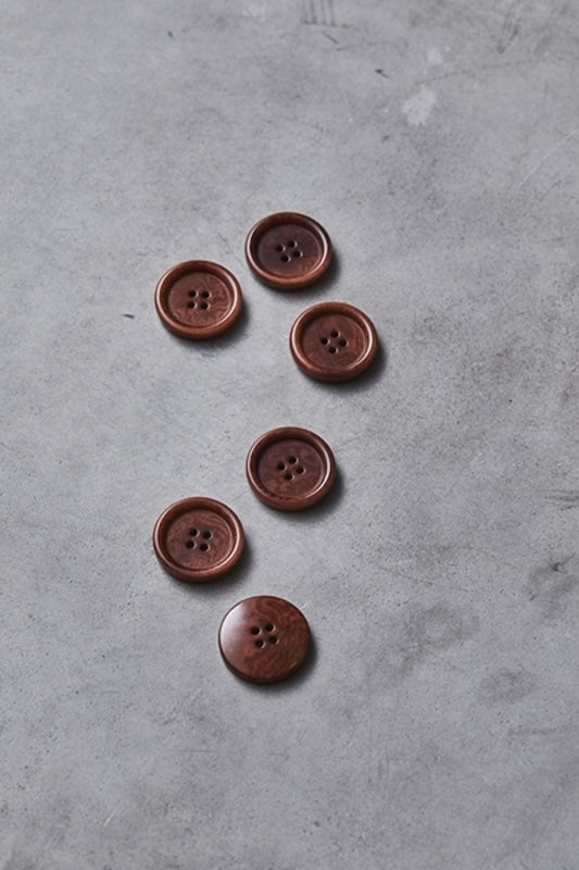 Meet Milk - 25mm Dish Corozo Button - Various Colors