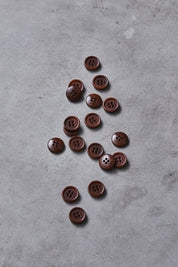Meet Milk - 15mm Dish Corozo Button - Various Colors