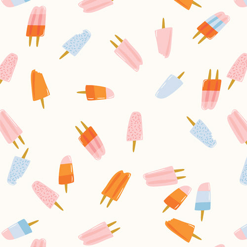 Art Gallery - Cotton Flannel - Snuggles Capsule - Popsicle Fun