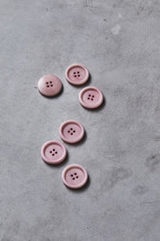 Meet Milk - 25mm Dish Corozo Button - Various Colors