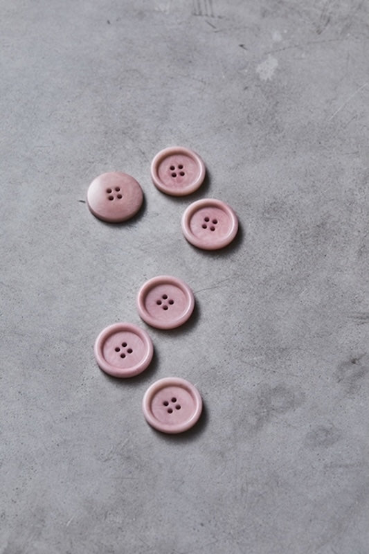 Meet Milk - 25mm Dish Corozo Button - Various Colors