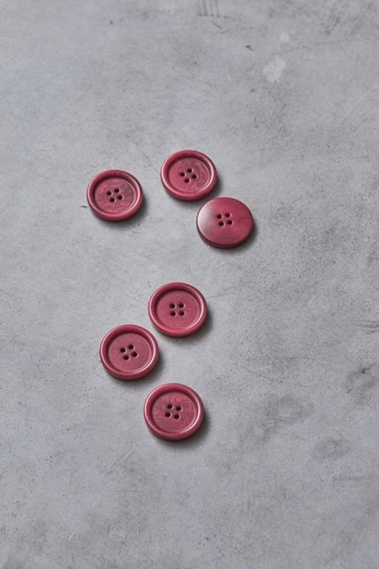 Meet Milk - 25mm Dish Corozo Button - Various Colors