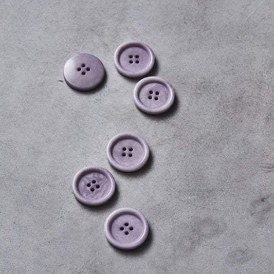 Meet Milk - 25mm Dish Corozo Button - Various Colors