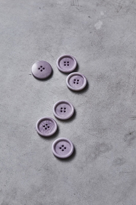 Meet Milk - 25mm Dish Corozo Button - Various Colors