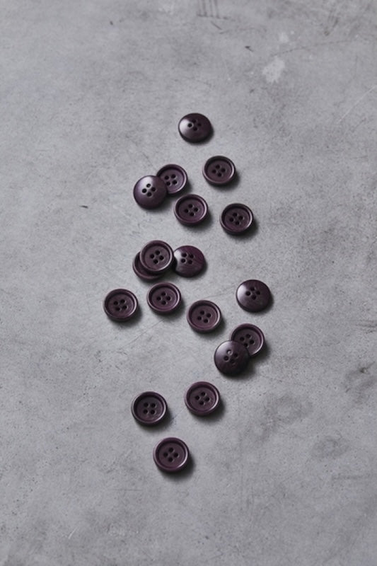 Meet Milk - 15mm Dish Corozo Button - Various Colors