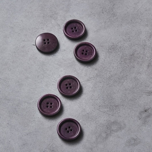 Meet Milk - 25mm Dish Corozo Button - Various Colors