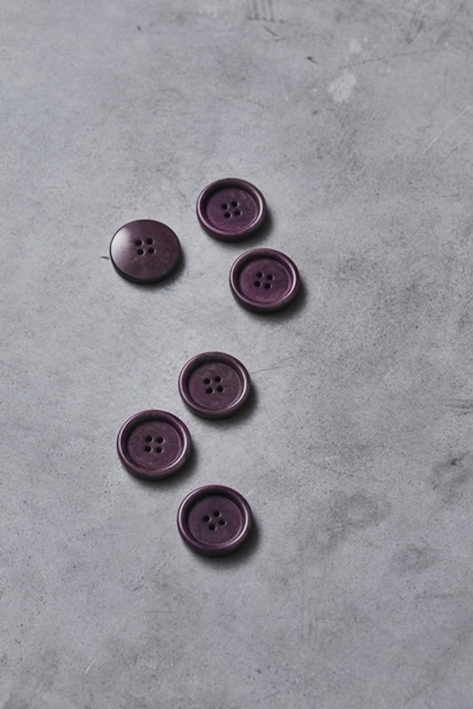 Meet Milk - 25mm Dish Corozo Button - Various Colors
