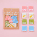 Sarah Hearts - Pyrex-Inspired Woven Sewing Labels