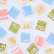 Sarah Hearts - Pyrex-Inspired Woven Sewing Labels