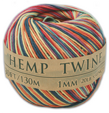 Hemptopia - Colored Twine Ball - 430ft - Rainbow