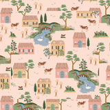 Cotton + Steel - Rifle Paper Co. - Gracie - Cotswolds - Pink