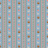 Cotton + Steel - Home Sweet Home - Farmhouse Stripe - Slate