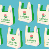 Ruby Star Society - Sparkle Mart - Have a Nice Day Bag - Turquoise