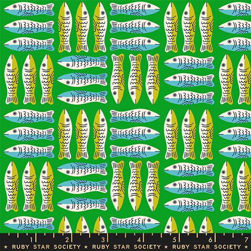 Ruby Star Society - 1 800 Calico - Little Sardines - Verdant