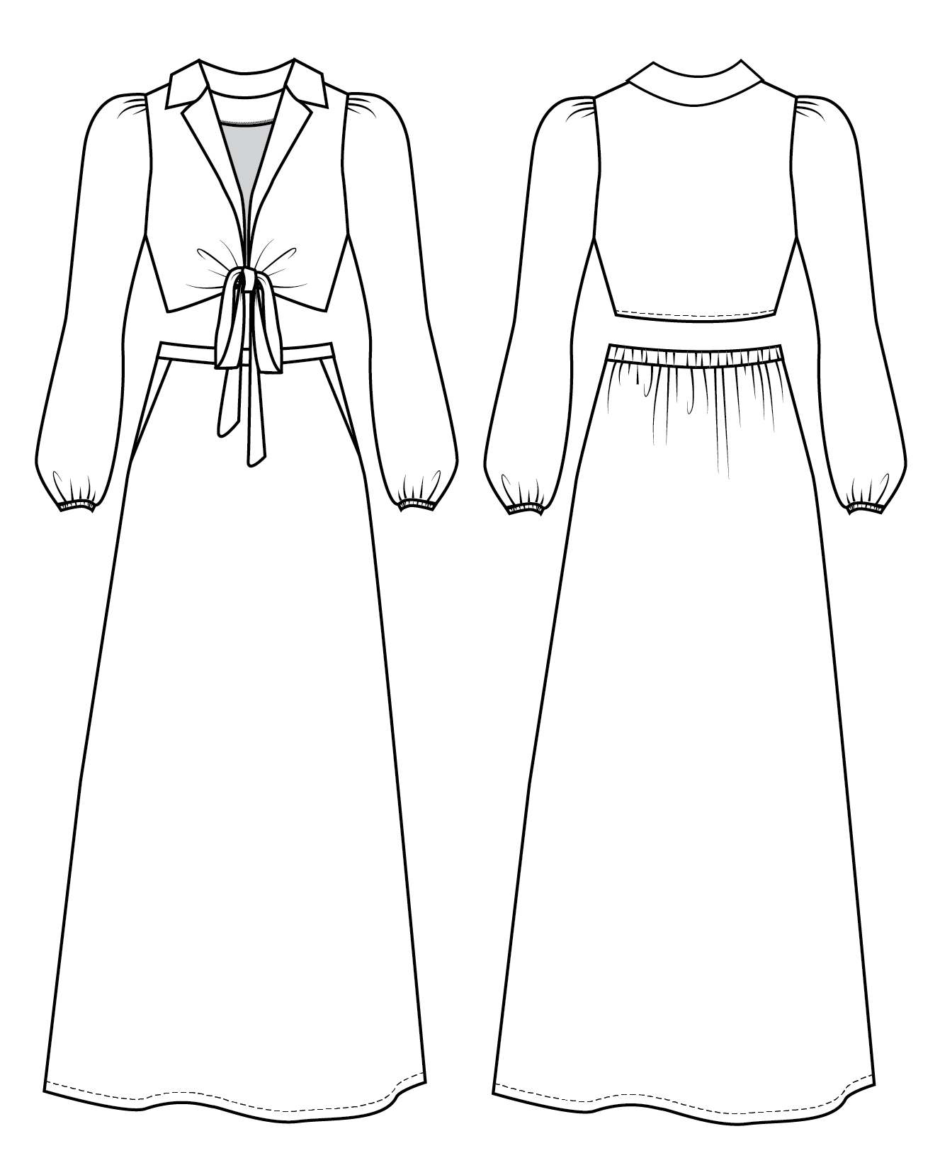 Friday Pattern Company - Saturday Skirt Set